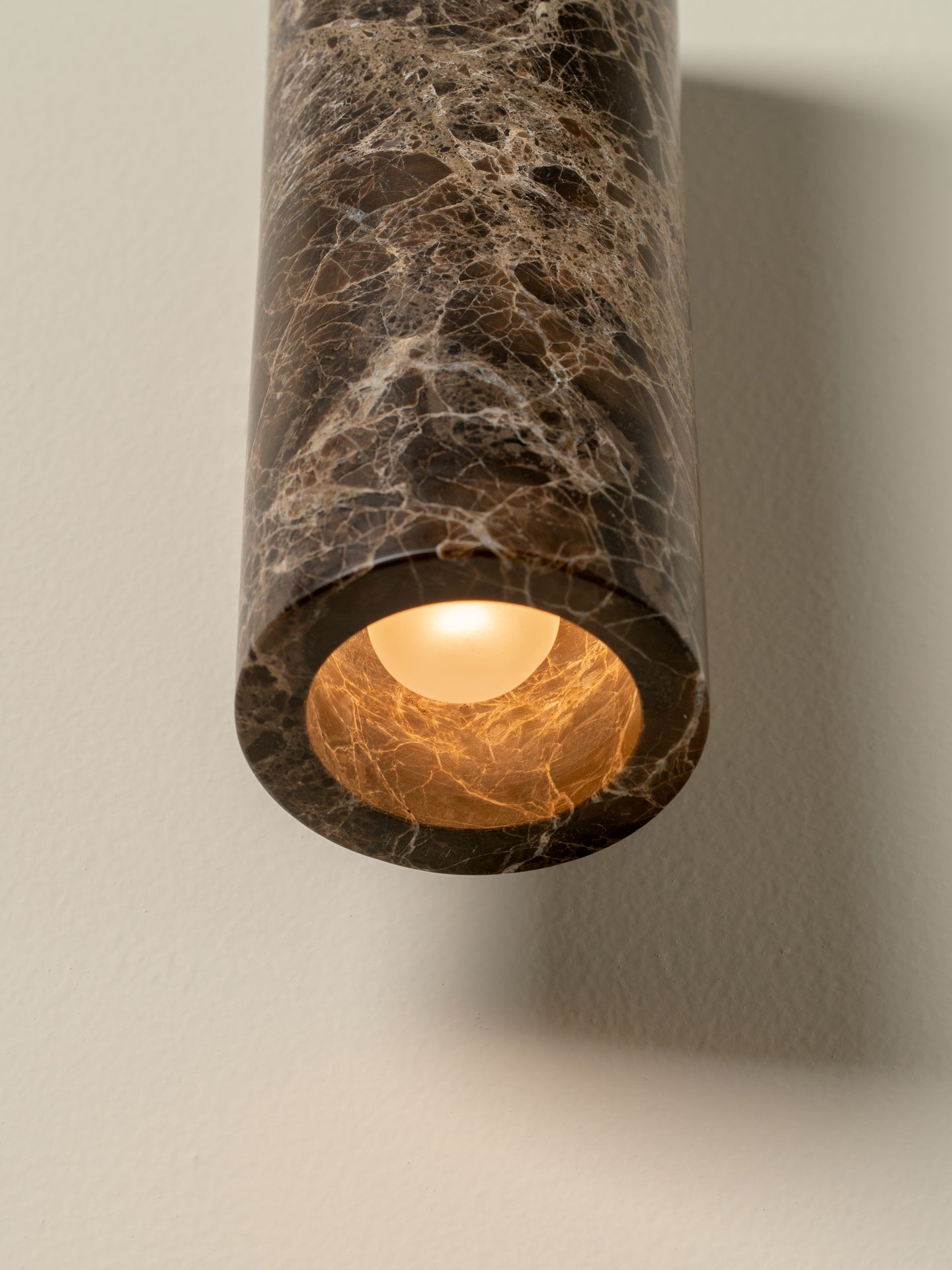 Calla dark emperador wall light | Wall Light | lights&lamps | UK | Modern Affordable Designer Lighting