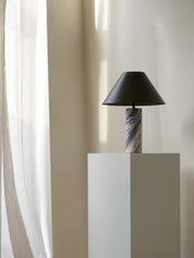 Cline - calacatta viola marble and bronze table lamp | Table Lamp | lights&lamps | UK | Modern Affordable Designer Lighting