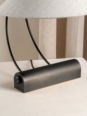 Deska - bronze and linen task lamp | Table Lamp | lights&lamps | UK | Modern Affordable Designer Lighting