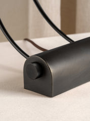 Deska - bronze and linen task lamp | Table Lamp | lights&lamps | UK | Modern Affordable Designer Lighting