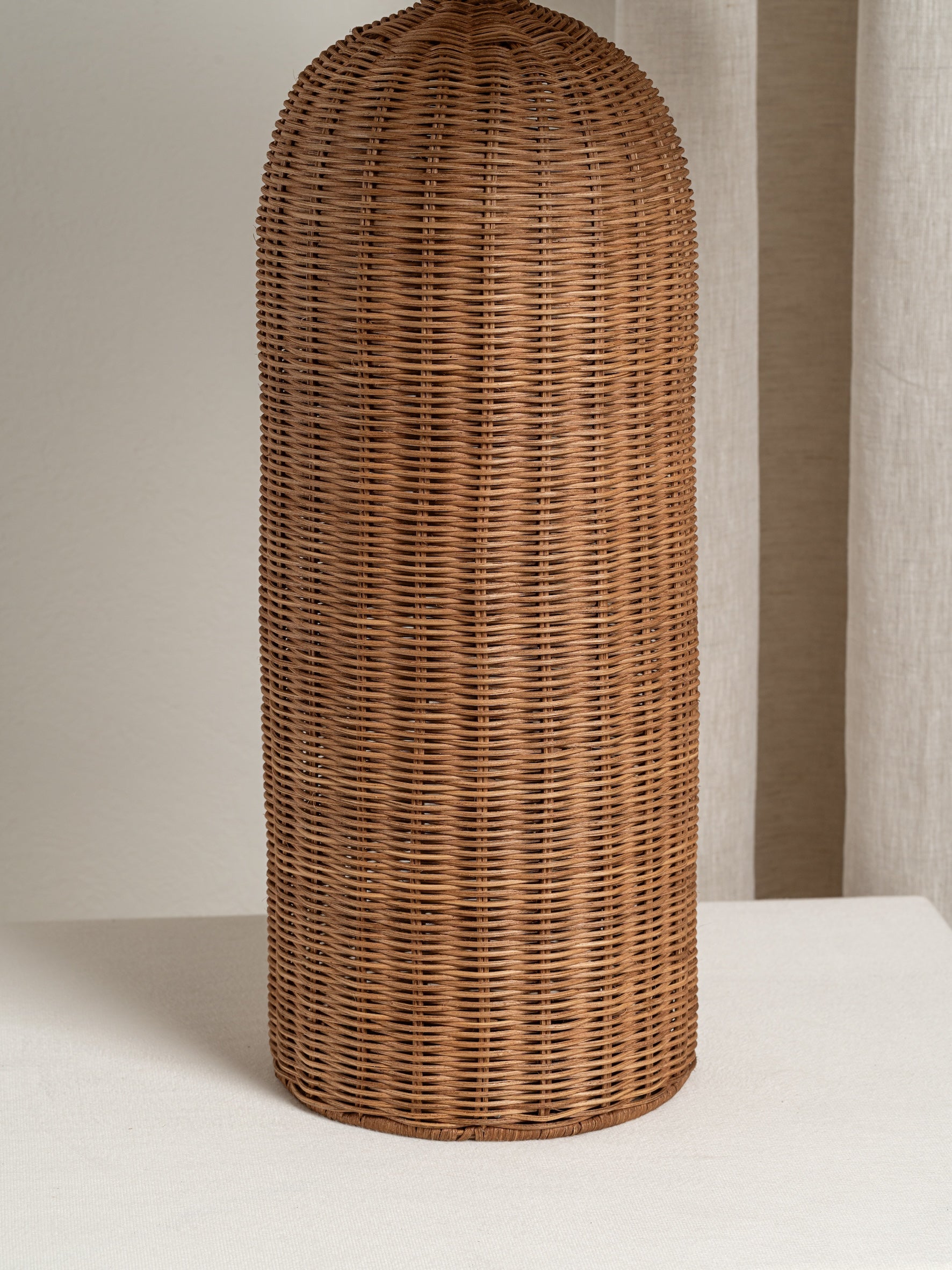 Ensia - extra large rattan table lamp