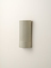 Enza - warm white  ribbed ceramic wall light | Wall Light | lights&lamps | UK | Modern Affordable Designer Lighting
