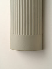 Enza - warm white  ribbed ceramic wall light | Wall Light | lights&lamps | UK | Modern Affordable Designer Lighting