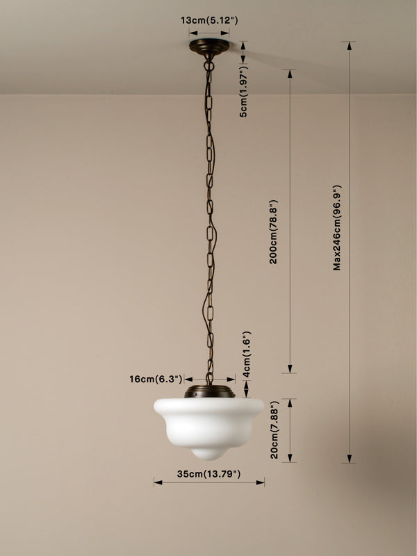 Fairford wide pendant | Ceiling Light | lights&lamps | UK | Modern Affordable Designer Lighting