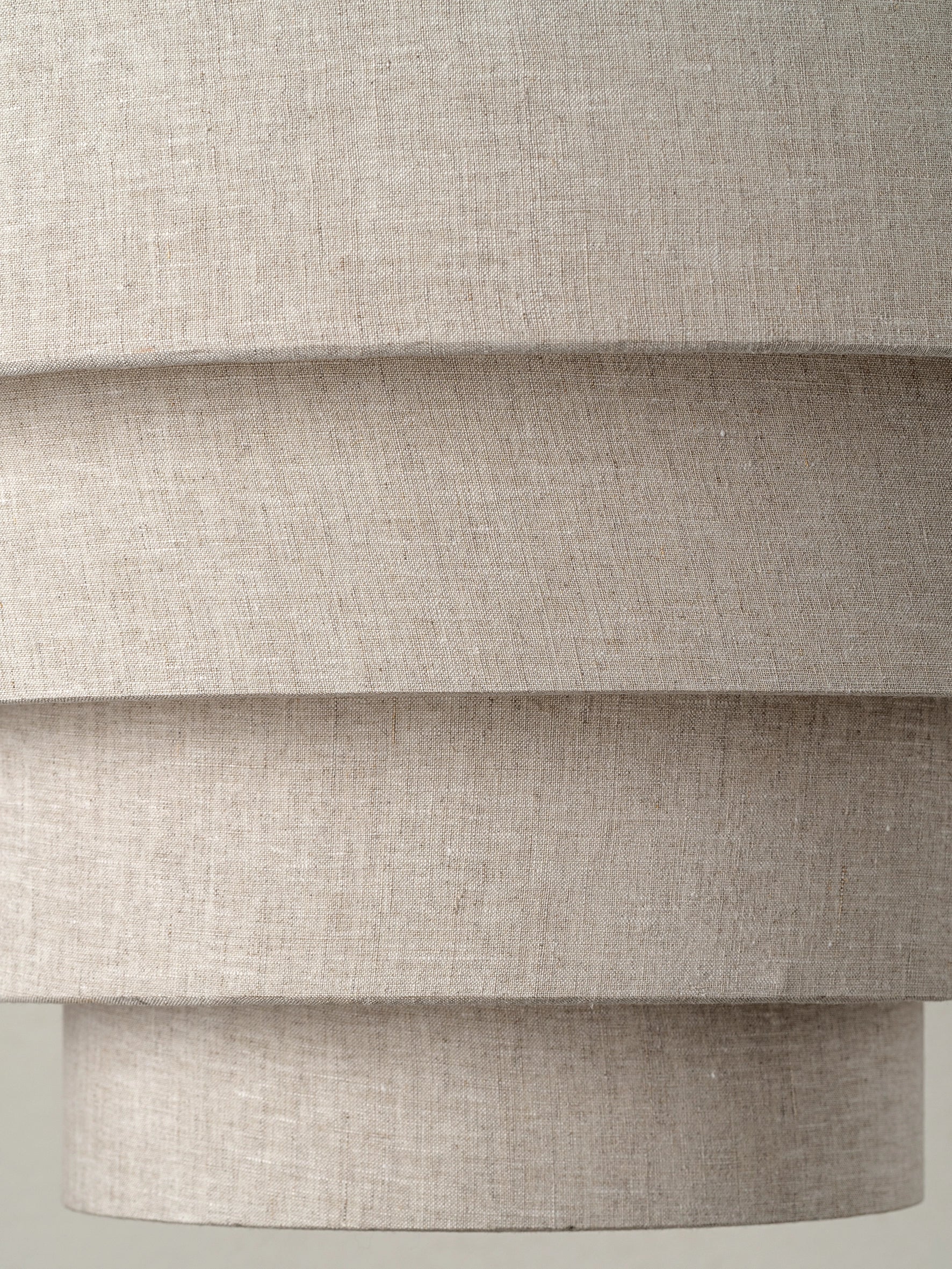 Fia - tiered linen lampshade | Lampshade | lights & lamps | Modern affordable designer lighting