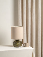 Filaree - short green glazed ceramic table lamp | Table Lamp | lights&lamps | UK | Modern Affordable Designer Lighting