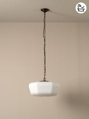 Fulham wide pendant | Ceiling Light | lights&lamps | UK | Modern Affordable Designer Lighting