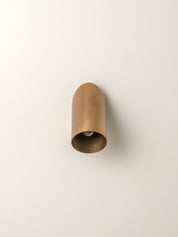 Guilla - brass angled cylinder spot light | Wall Light | Lights & Lamps | UK | Modern Affordable Designer Lighting