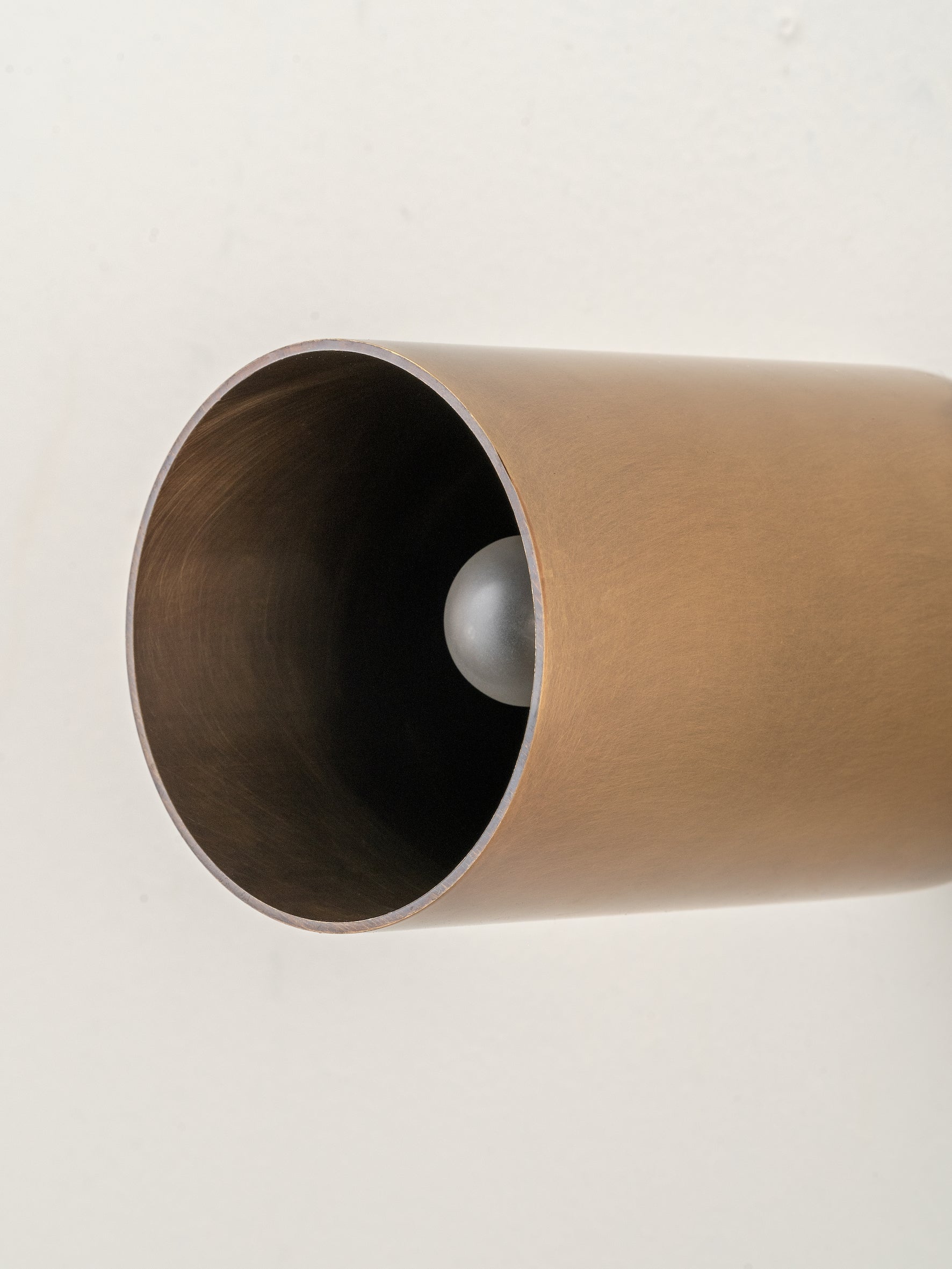 Guilla - brass cylinder wall light | Wall Light | Lights & Lamps | UK | Modern Affordable Designer Lighting