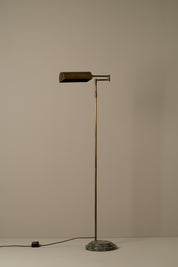 Hyde aged brass floor lamp | Floor Lamp | lights&lamps | UK | Modern Affordable Designer Lighting