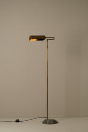 Hyde aged brass floor lamp | Floor Lamp | lights&lamps | UK | Modern Affordable Designer Lighting