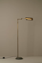 Hyde aged brass floor lamp | Floor Lamp | lights&lamps | UK | Modern Affordable Designer Lighting