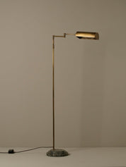 Hyde aged brass floor lamp | Floor Lamp | lights&lamps | UK | Modern Affordable Designer Lighting