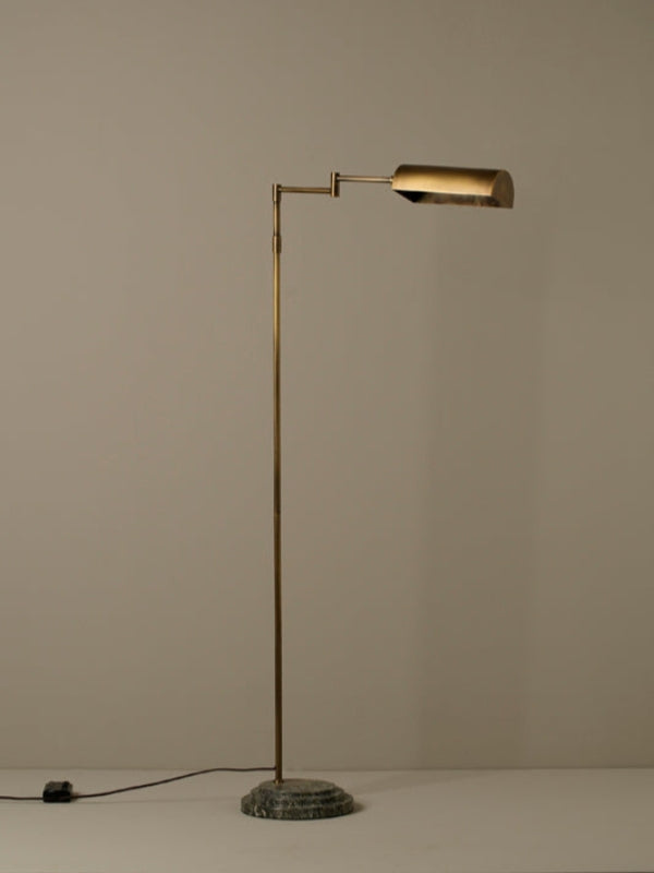 Hyde aged brass floor lamp | Floor Lamp | lights&lamps | UK | Modern Affordable Designer Lighting