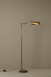 Hyde aged brass floor lamp | Floor Lamp | lights&lamps | UK | Modern Affordable Designer Lighting