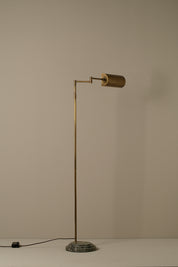 Hyde aged brass floor lamp | Floor Lamp | lights&lamps | UK | Modern Affordable Designer Lighting