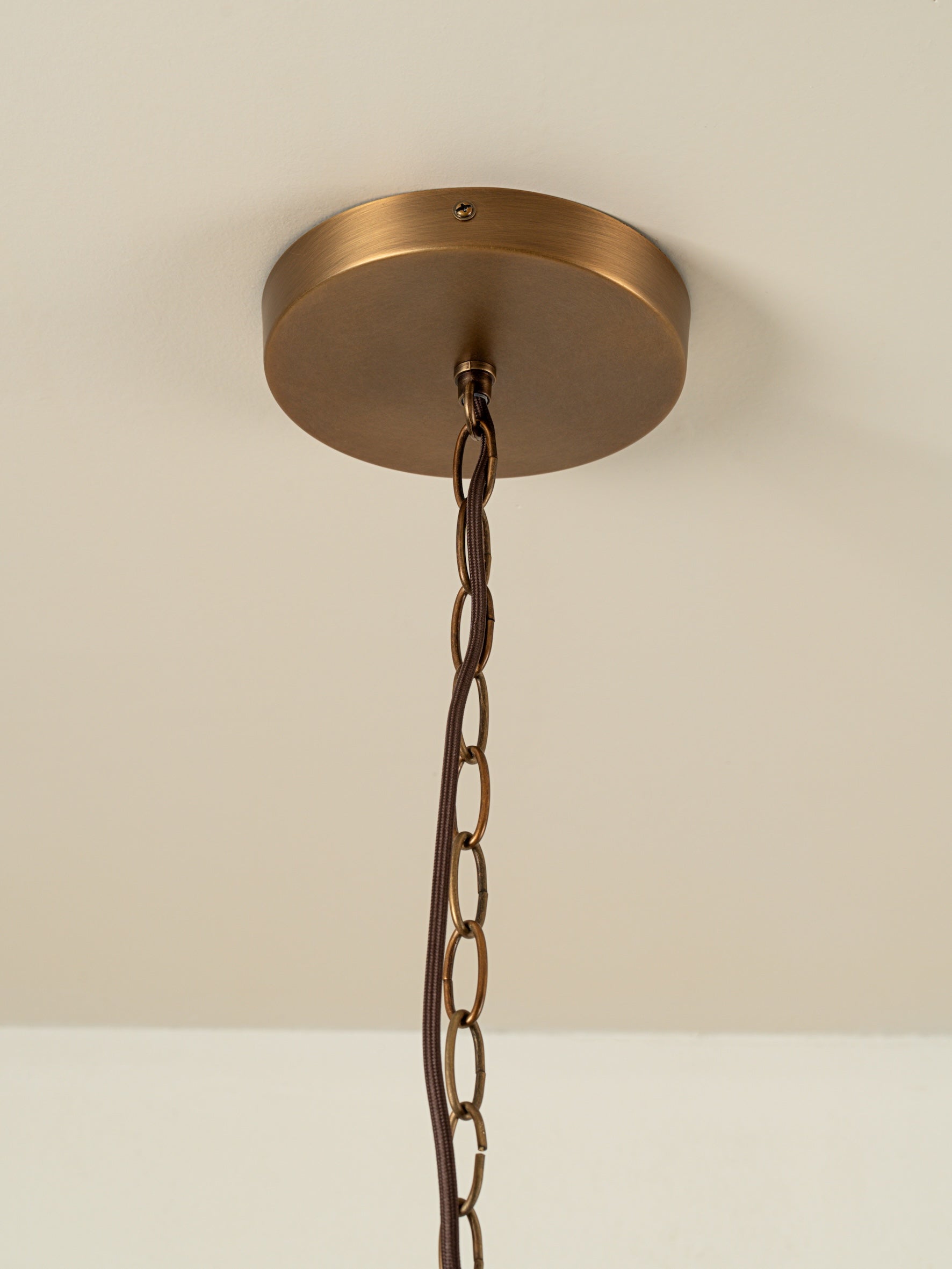 Kaolin - 4 light tiered bronze and porcelain chandelier | Chandelier | lights & lamps | Modern affordable designer lighting