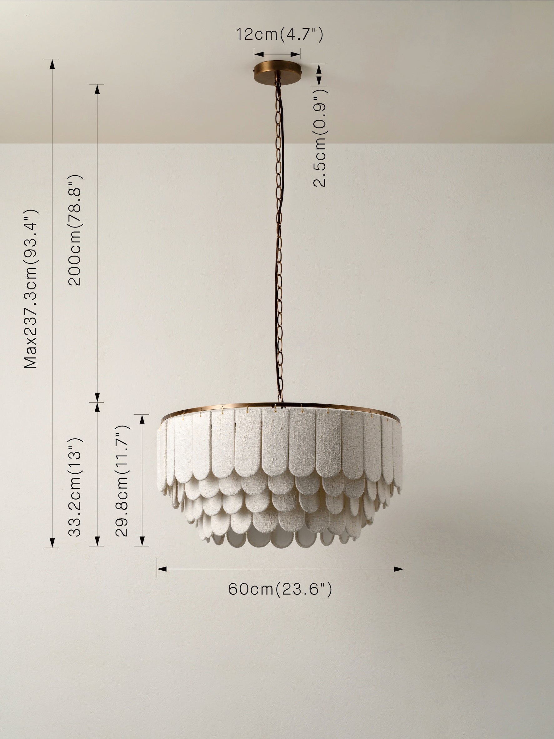 Buy Clé chandelier by lights&lamps