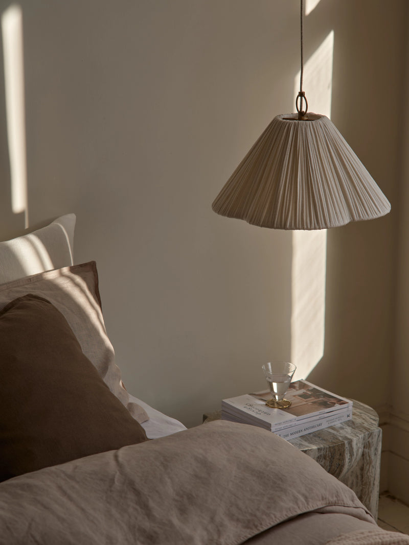 Lindi small scalloped pendant| Ceiling light | lights&lamps | UK | Modern affordable designer lighting