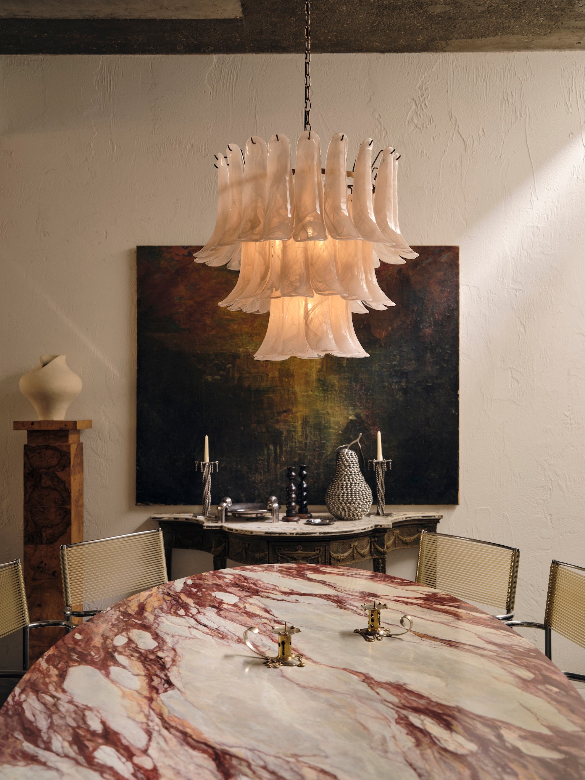 Lonso taupe chandelier | Chandelier | Lights & Lamps | UK | Modern Affordable Designer Lighting