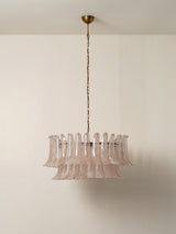 Lonso taupe wide chandelier