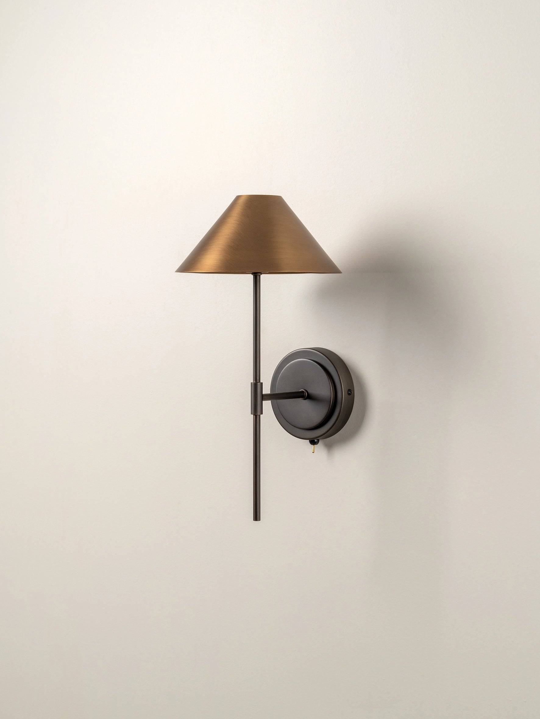 Orta - aged brass and bronze wall light | Wall Light | Lights &amp; Lamps | UK | Modern Affordable Designer Lighting