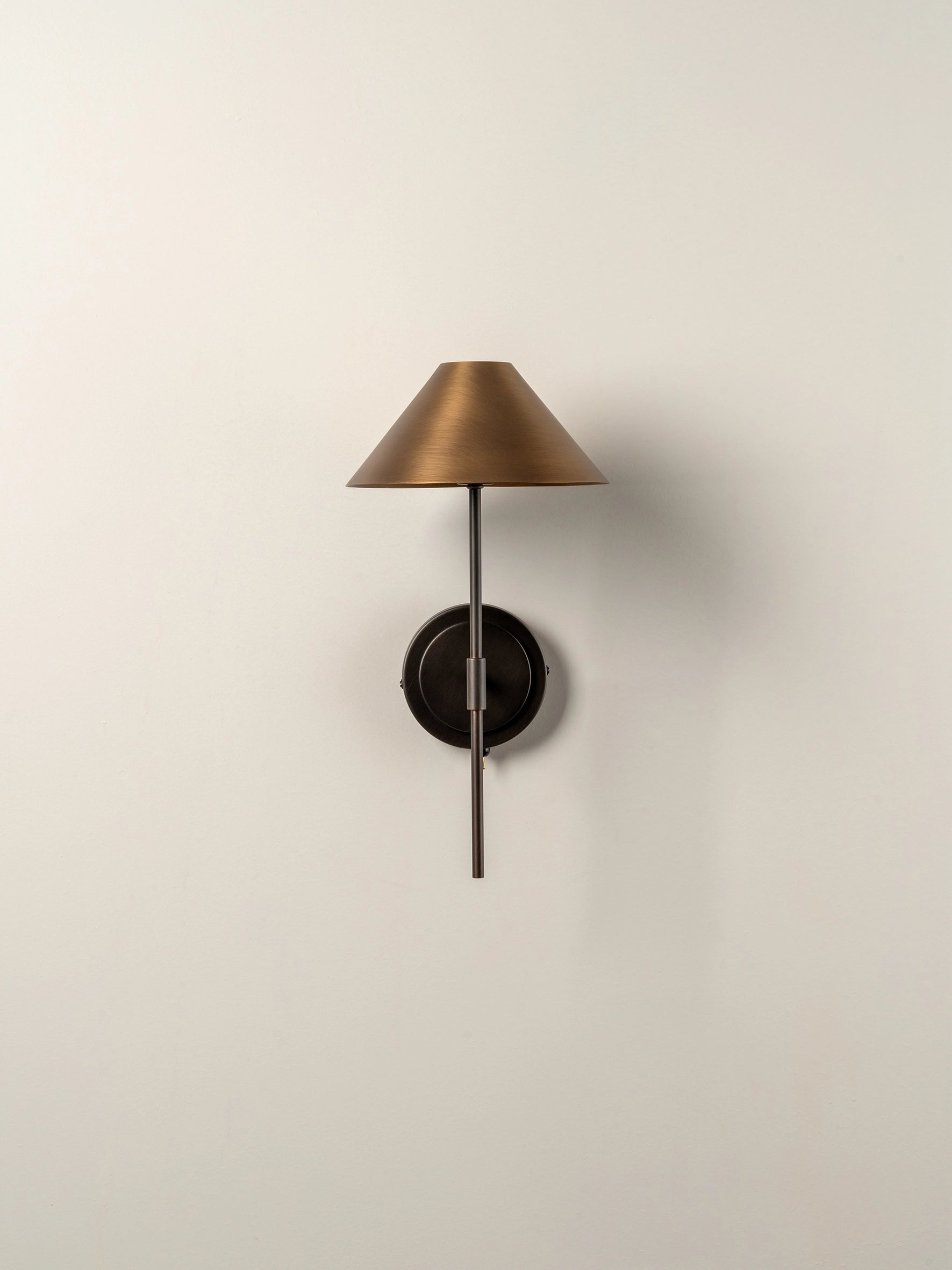 Orta - aged brass and bronze wall light | Wall Light | lights&lamps | UK | Modern Affordable Designer Lighting