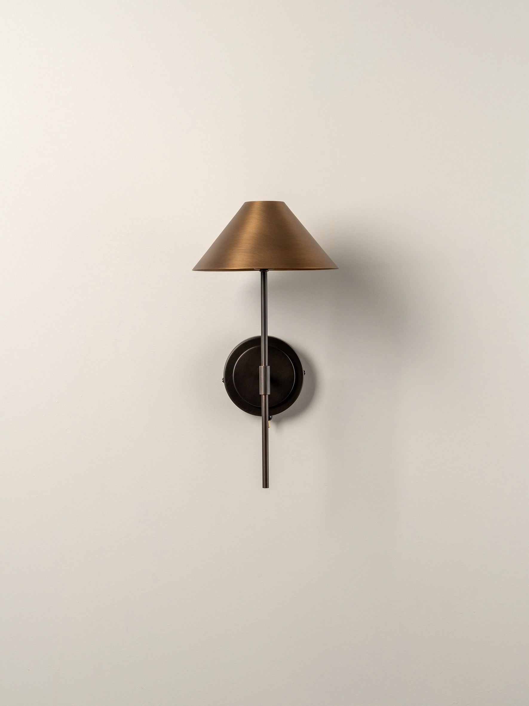 Orta - aged brass and bronze wall light | Wall light | lights & lamps | Modern affordable designer lighting