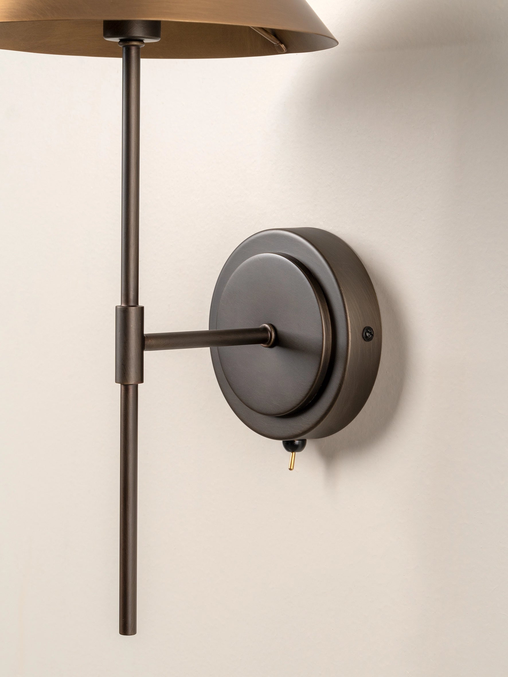 Orta - aged brass and bronze wall light | Wall Light | lights&lamps | UK | Modern Affordable Designer Lighting