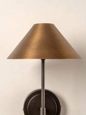 Orta - aged brass and bronze wall light | Wall Light | lights&lamps | UK | Modern Affordable Designer Lighting
