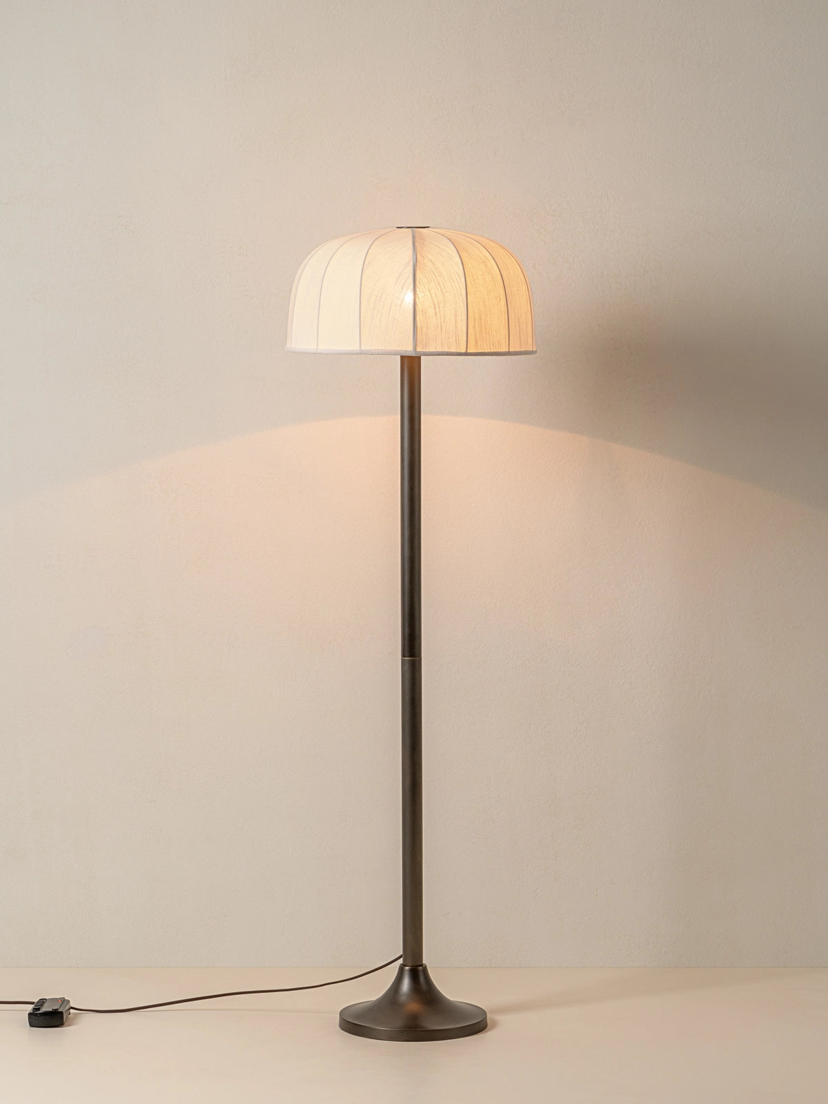 Ottino - bronze and linen floor lamp | | Lights & Lamps | UK | Modern Affordable Designer Lighting