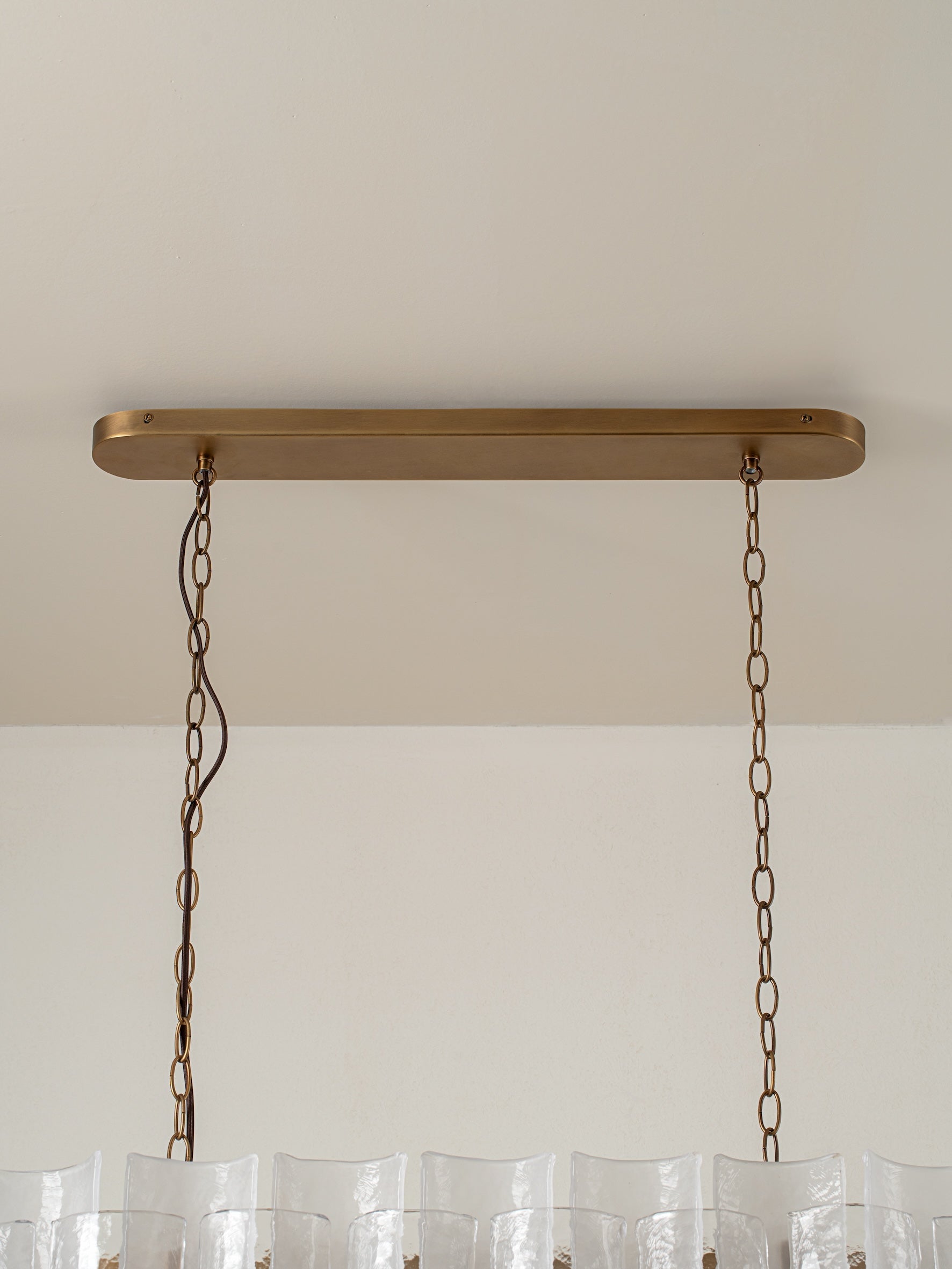 Pazo - 5 light layered textured glass oval chandelier | Chandelier | Lights & Lamps | UK | Modern Affordable Designer Lighting