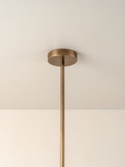 Perry - 6 light aged brass and opal pendant | Ceiling Light | Lights & Lamps | UK | Modern Affordable Designer Lighting