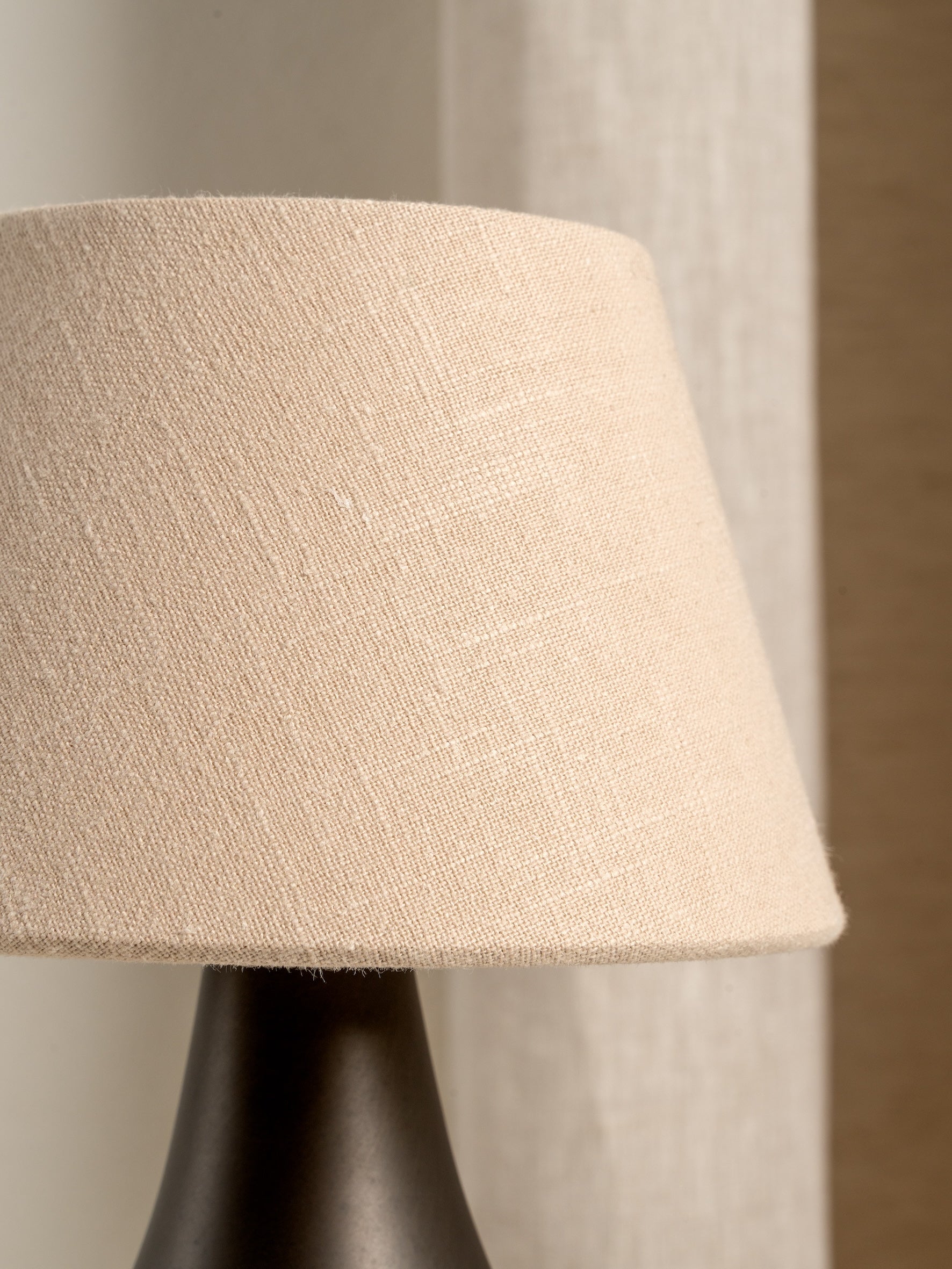 Cenare - bronze and linen rechargeable table lamp | Table Lamp | Lights & Lamps | UK | Modern Affordable Designer Lighting