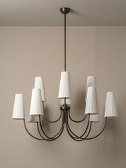 Pimlico 10 light chandelier | Chandelier | lights&lamps | UK | Modern Affordable Designer Lighting