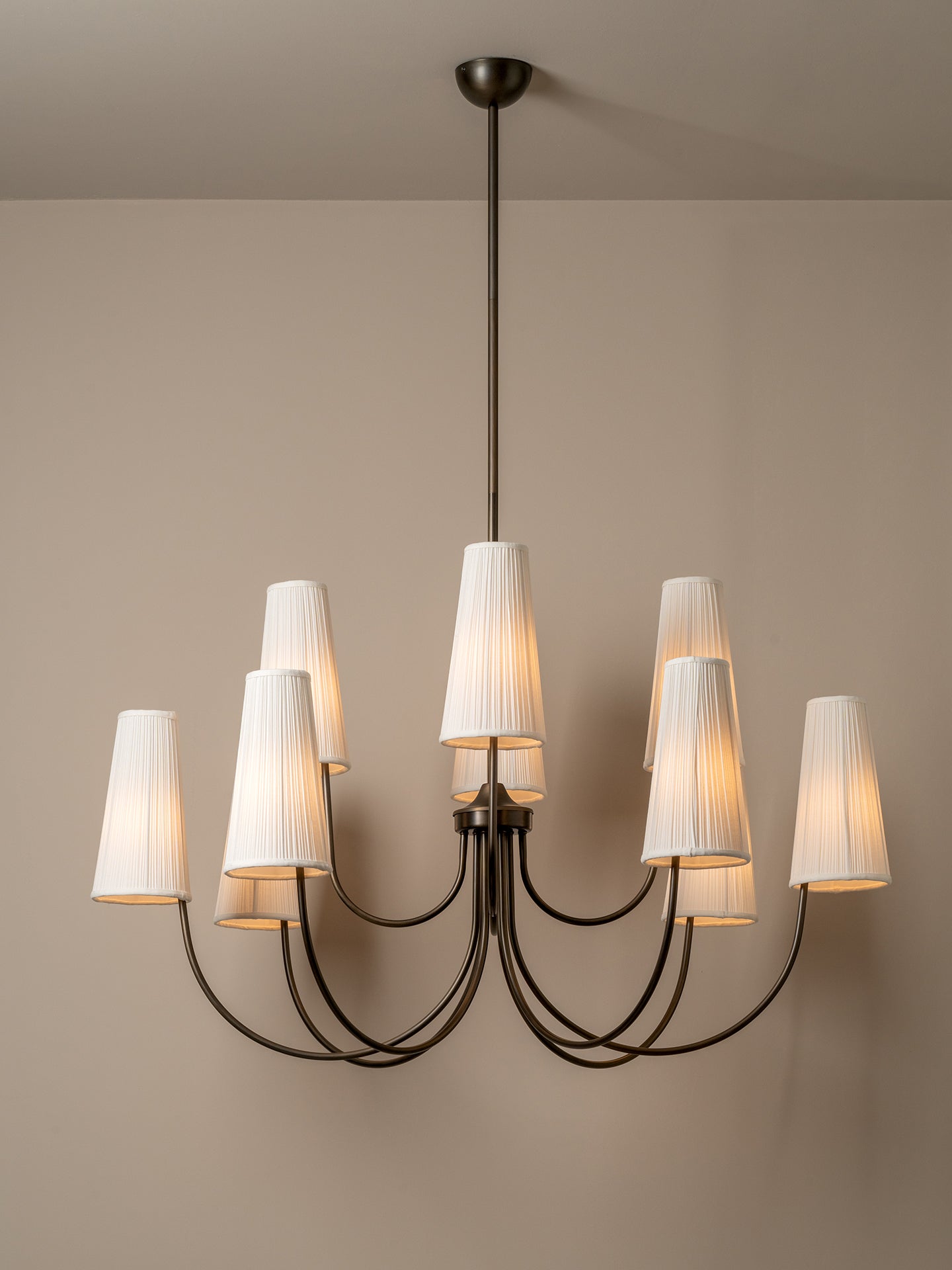 Pimlico 10 light chandelier | Chandelier | lights&lamps | UK | Modern Affordable Designer Lighting