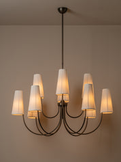 Pimlico 10 light chandelier | Chandelier | lights&lamps | UK | Modern Affordable Designer Lighting