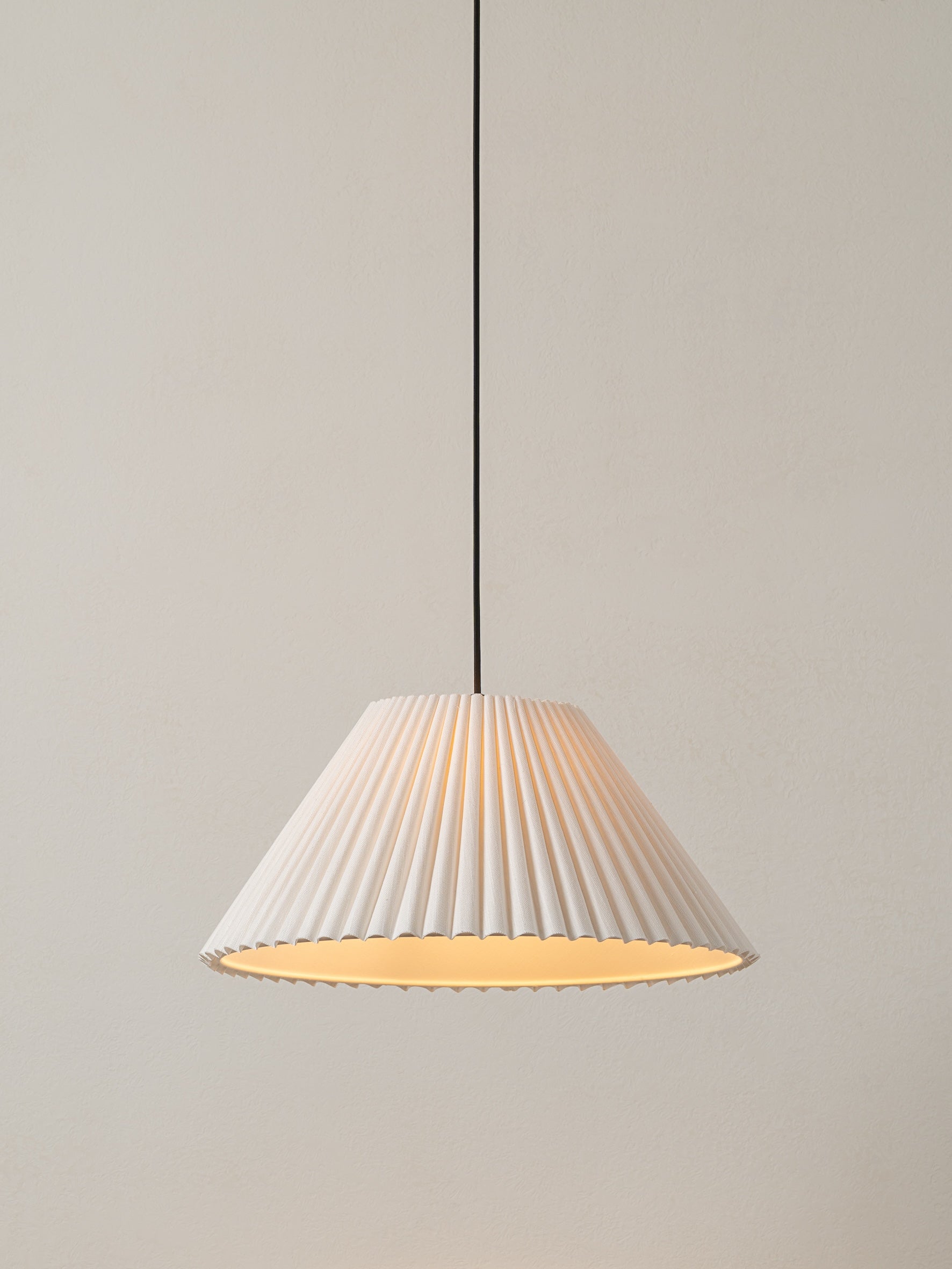 Plia - pleated linen lampshade | Lamp shade | Lights & Lamps | UK | Modern Affordable Designer Lighting