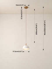 Porsa - 1 light aged brass and warm white porcelain pendant | Ceiling Light | lights&lamps | UK | Modern Affordable Designer Lighting