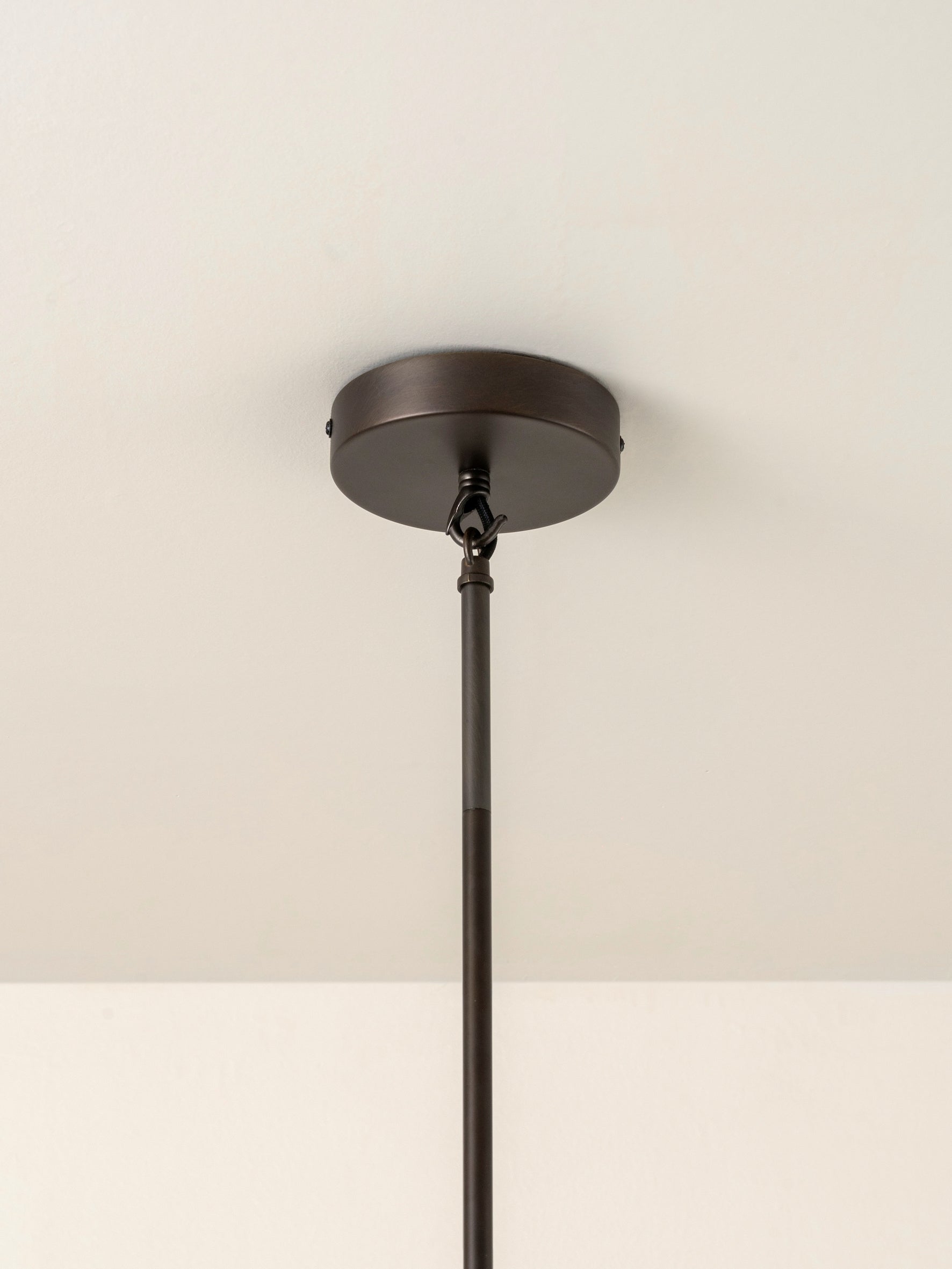 Renwick - 5 light linen and bronze pendant | Ceiling Light | Lights & Lamps | UK | Modern Affordable Designer Lighting