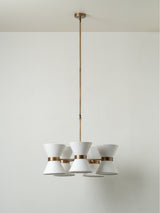 Renwick aged brass pendant