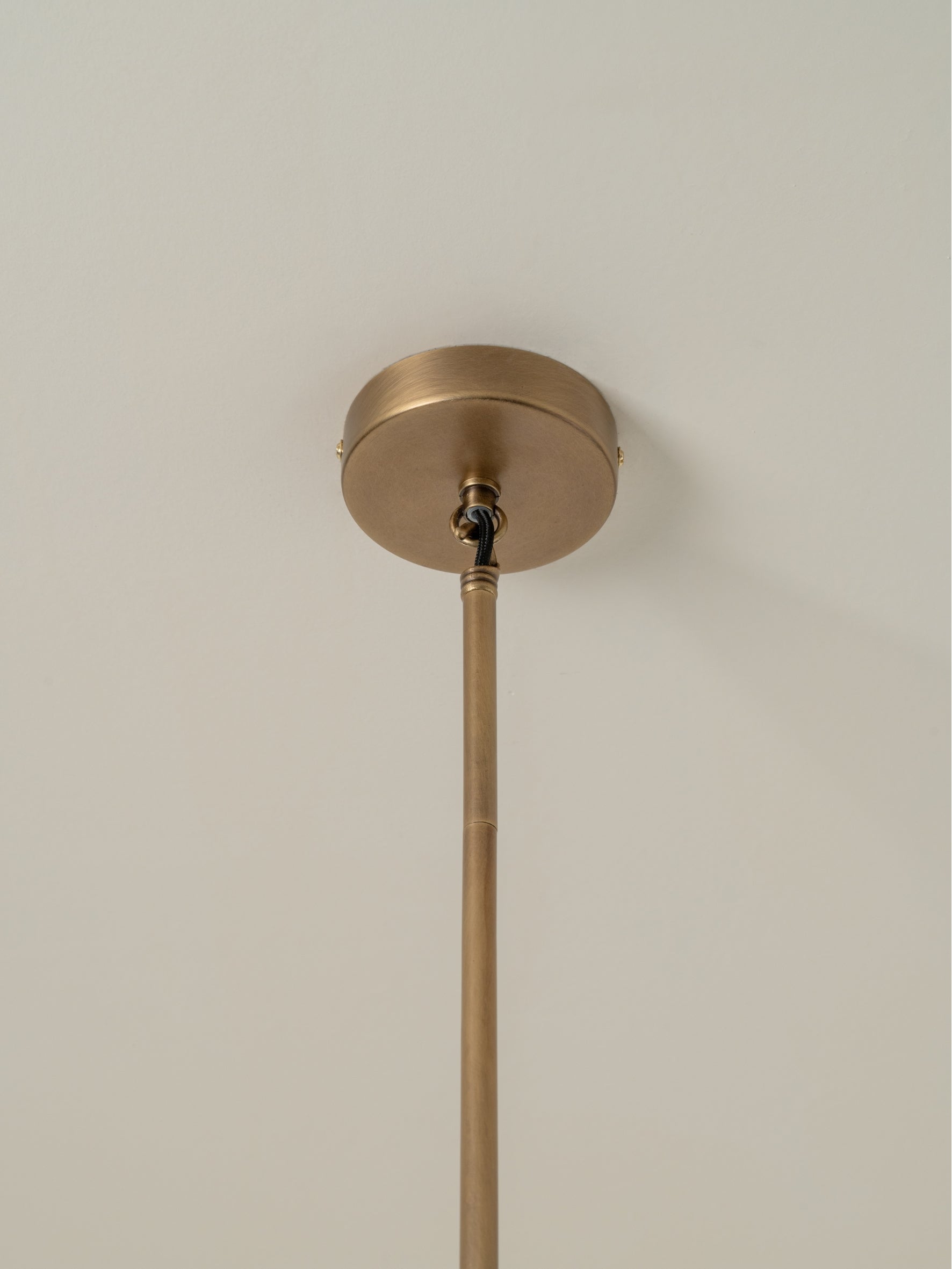 Renwick aged brass pendant | Ceiling light | Lights & Lamps | UK | Modern Affordable Designer Lighting