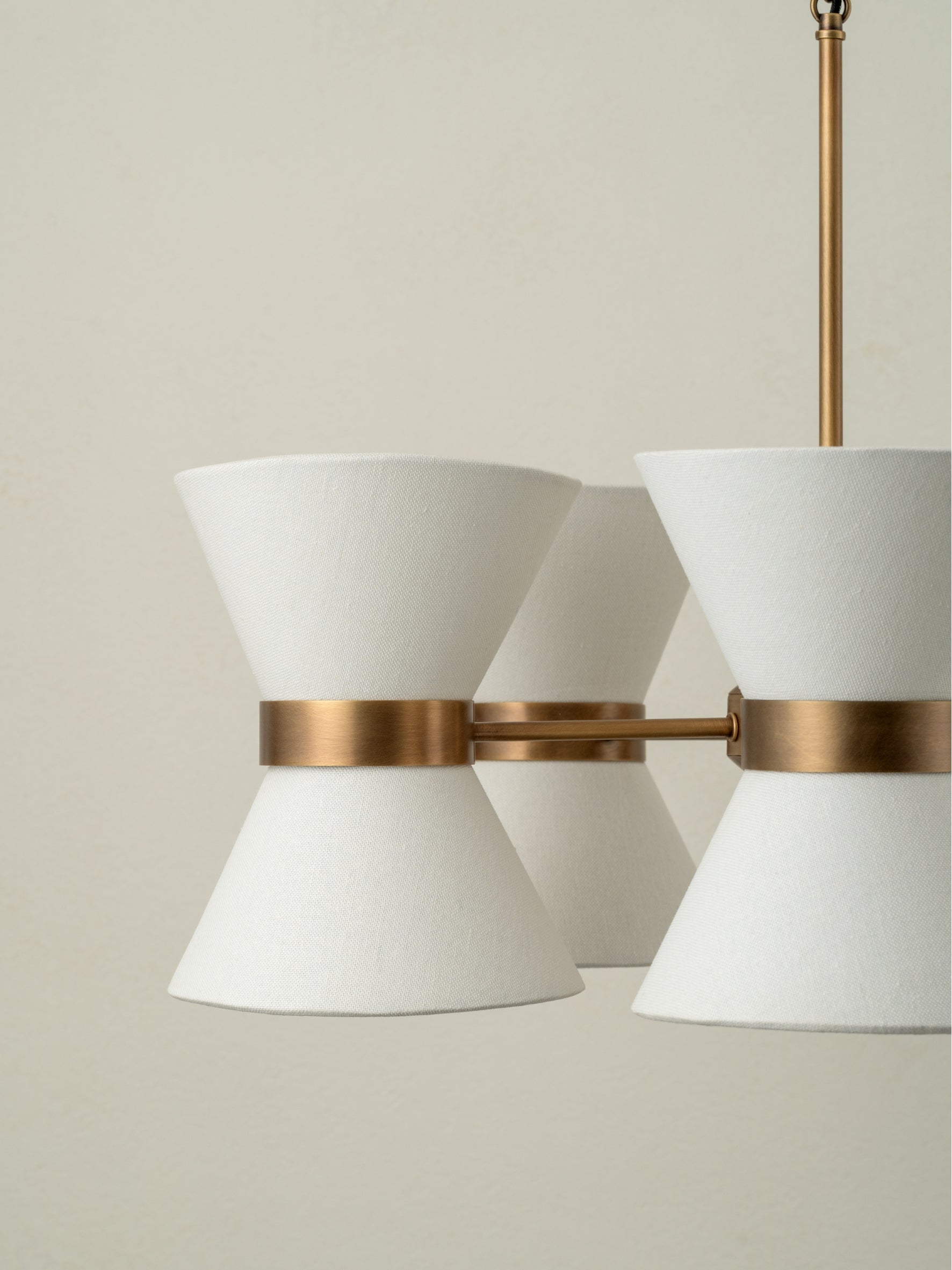 Renwick aged brass pendant | Ceiling light | Lights & Lamps | UK | Modern Affordable Designer Lighting