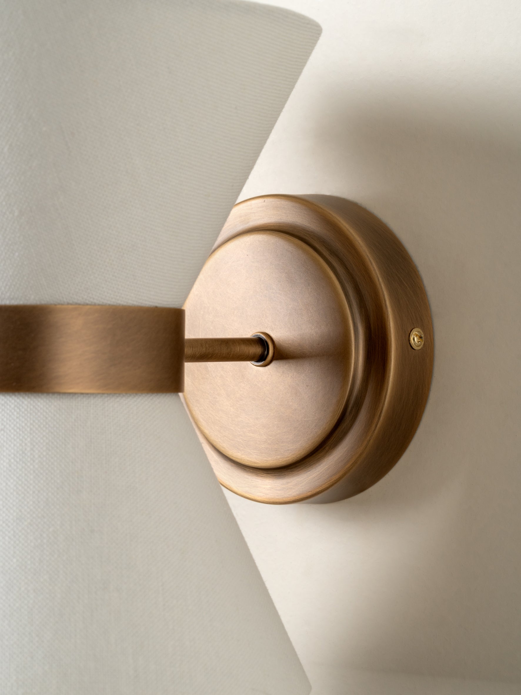 Renwick aged brass wall light | Wall Light | Lights & Lamps | UK | Modern Affordable Designer Lighting