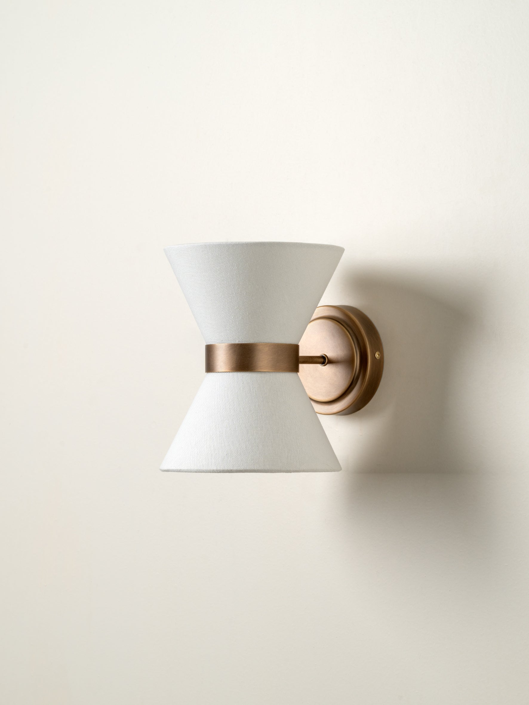 Renwick aged brass wall light | Wall Light | Lights & Lamps | UK | Modern Affordable Designer Lighting