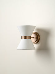 Renwick aged brass wall light | Wall Light | Lights & Lamps | UK | Modern Affordable Designer Lighting