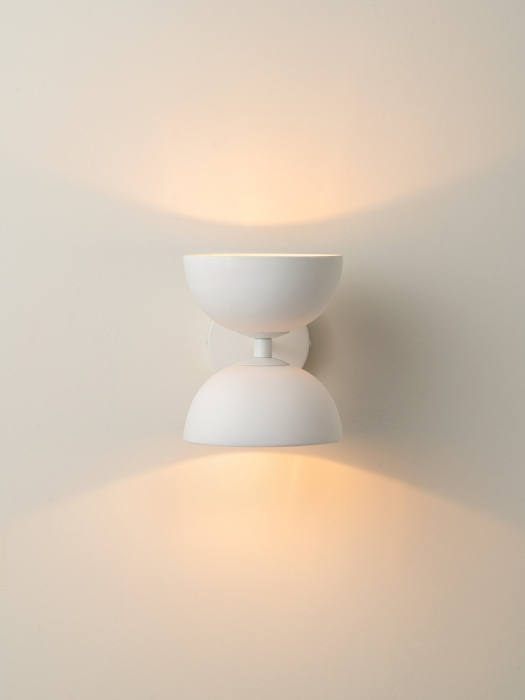 Ruzo - 2 light bronze and porcelain wall light | Wall Light | Lights & Lamps | UK