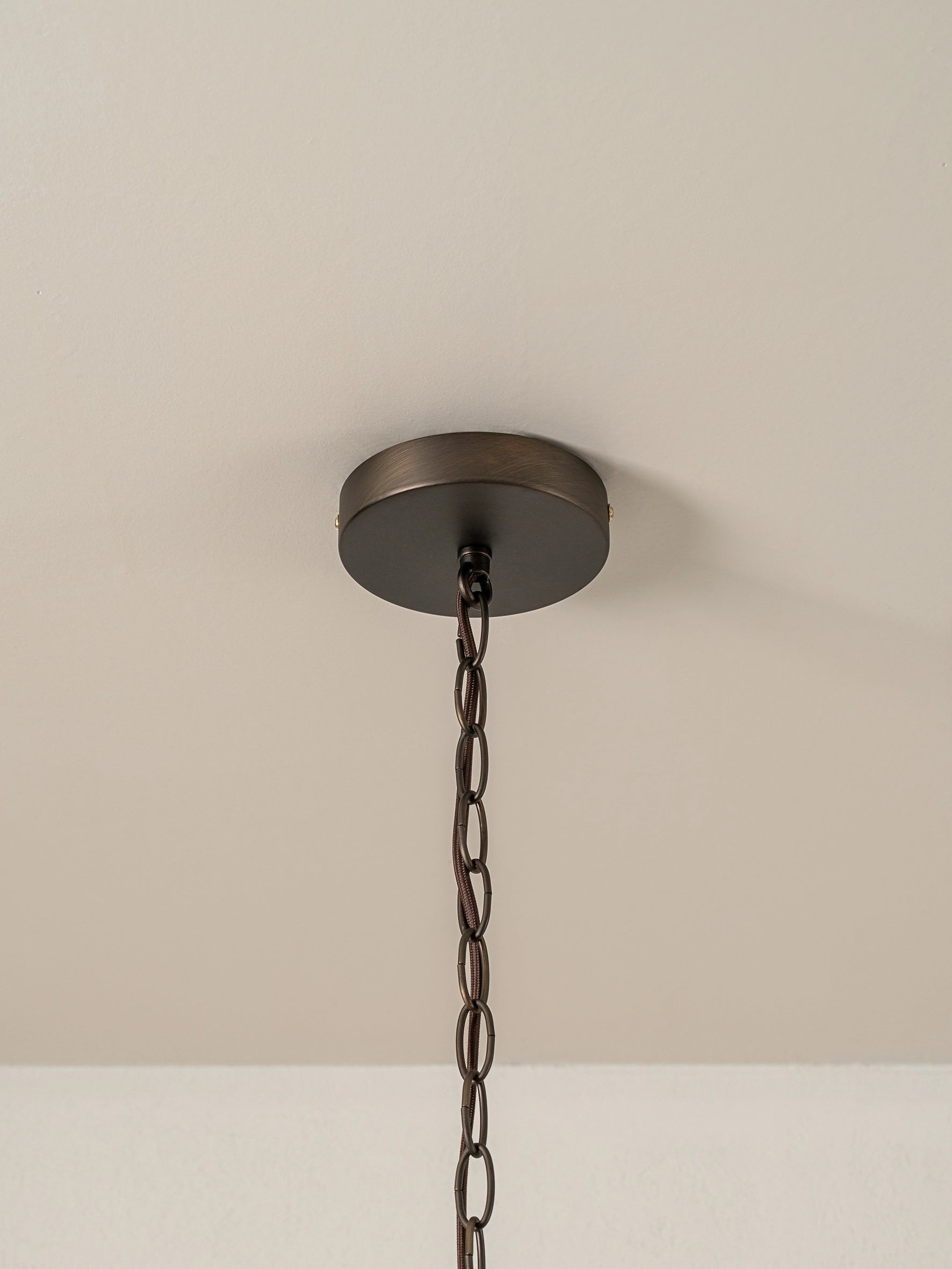 Selmes - 4 light bronze and smoked green glass chandelier | Chandelier | lights&lamps | UK | Modern Affordable Designer Lighting
