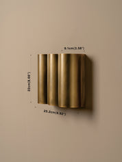 Soller aged brass wall light | Wall Light | lights&lamps | UK | Modern Affordable Designer Lighting
