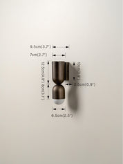 Tuba - 2 light bronze and opal wall light | Wall Light | lights&lamps | UK | Modern Affordable Designer Lighting